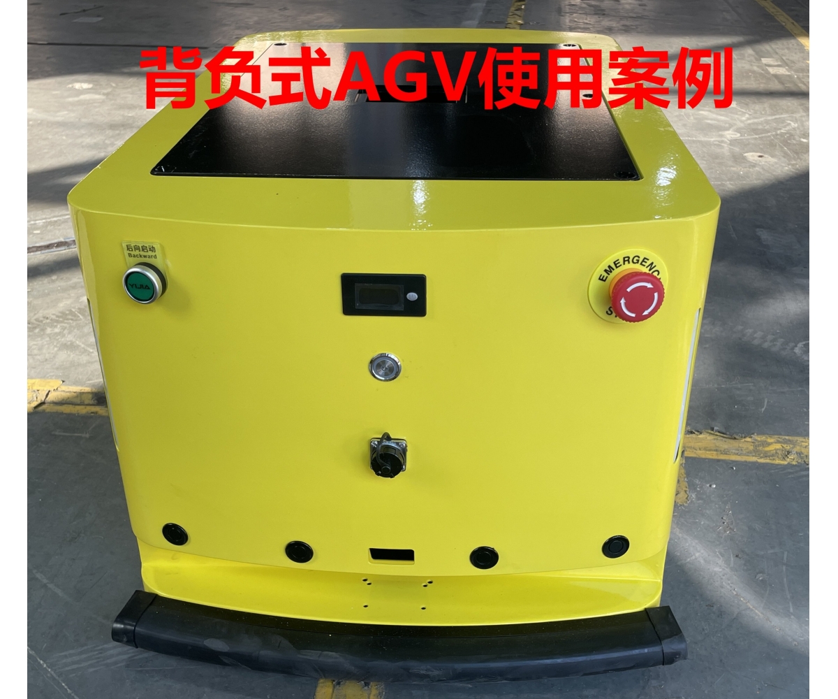 磁条背负式AGV应用案例视频