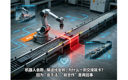 机器人会跑、输送线会转，为什么一到交接就卡？因为&ldquo;会干活&rdquo;和&ldquo;会合作&rdquo;是两回事