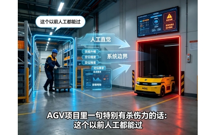 AGV项目里一句特别有杀伤力的话：这个以前人工都能过