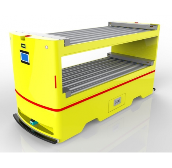 激光SLAM导航滚筒对接式AGV Laser SLAM navigation wheel docking AGV