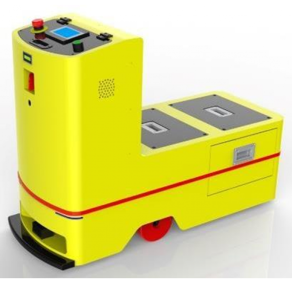 单向尾端牵引式AGV  One-way tail traction AGV