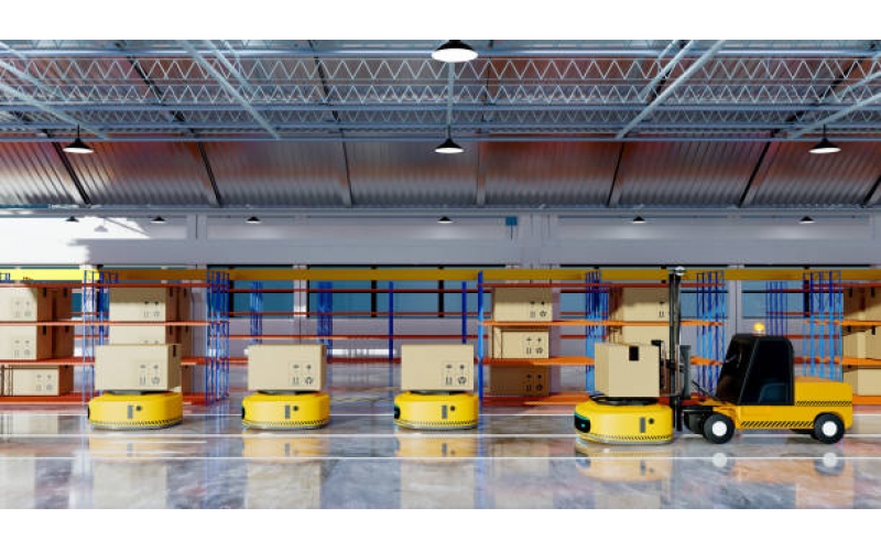 货物老掉落？看看人家工厂用非标AGV搬得又稳又快！