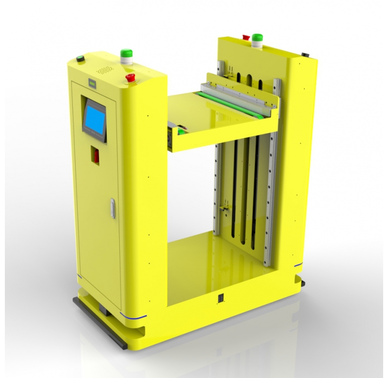 MT同步带上下提升对接式AGV SMT synchronous belt up-down docking AGV