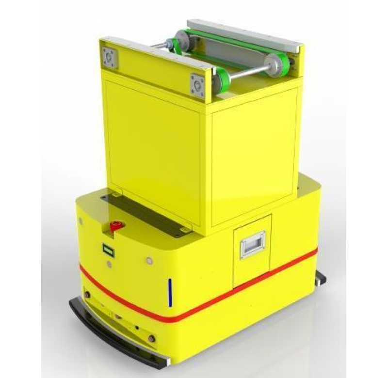 双向同步带对接式AGVTwo-way synchronous belt docking AGV